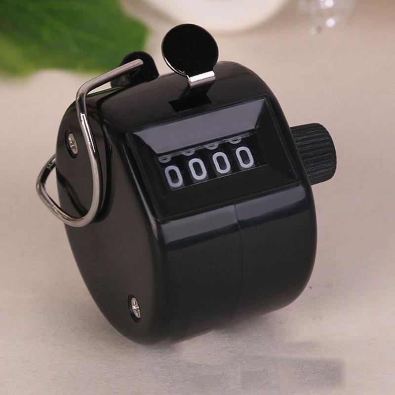 Product Introduction of 4 Digit Handheld Counting Counter Digital Golf Clicker Manual Training Counting Counter Metal Counter 31