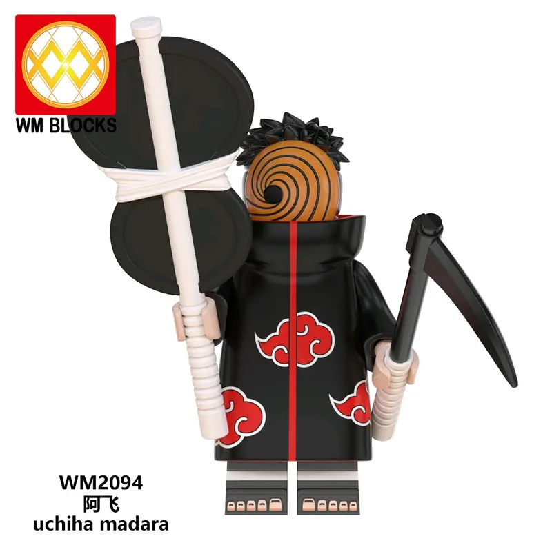 Mainan Anime Figur Akatsuki Naruto Wm2089-Wm2096 Koleksi Bricks Minifigure - Toy 3