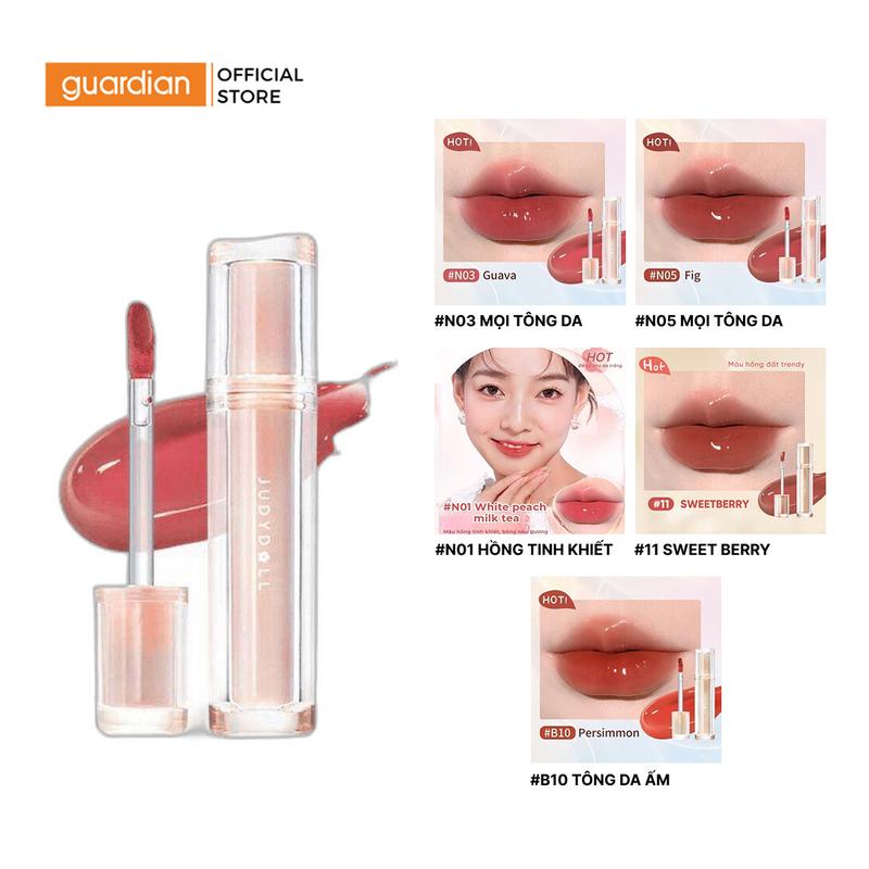 Son Tint Bóng Judydoll Iced Tea Watery Lip Gloss