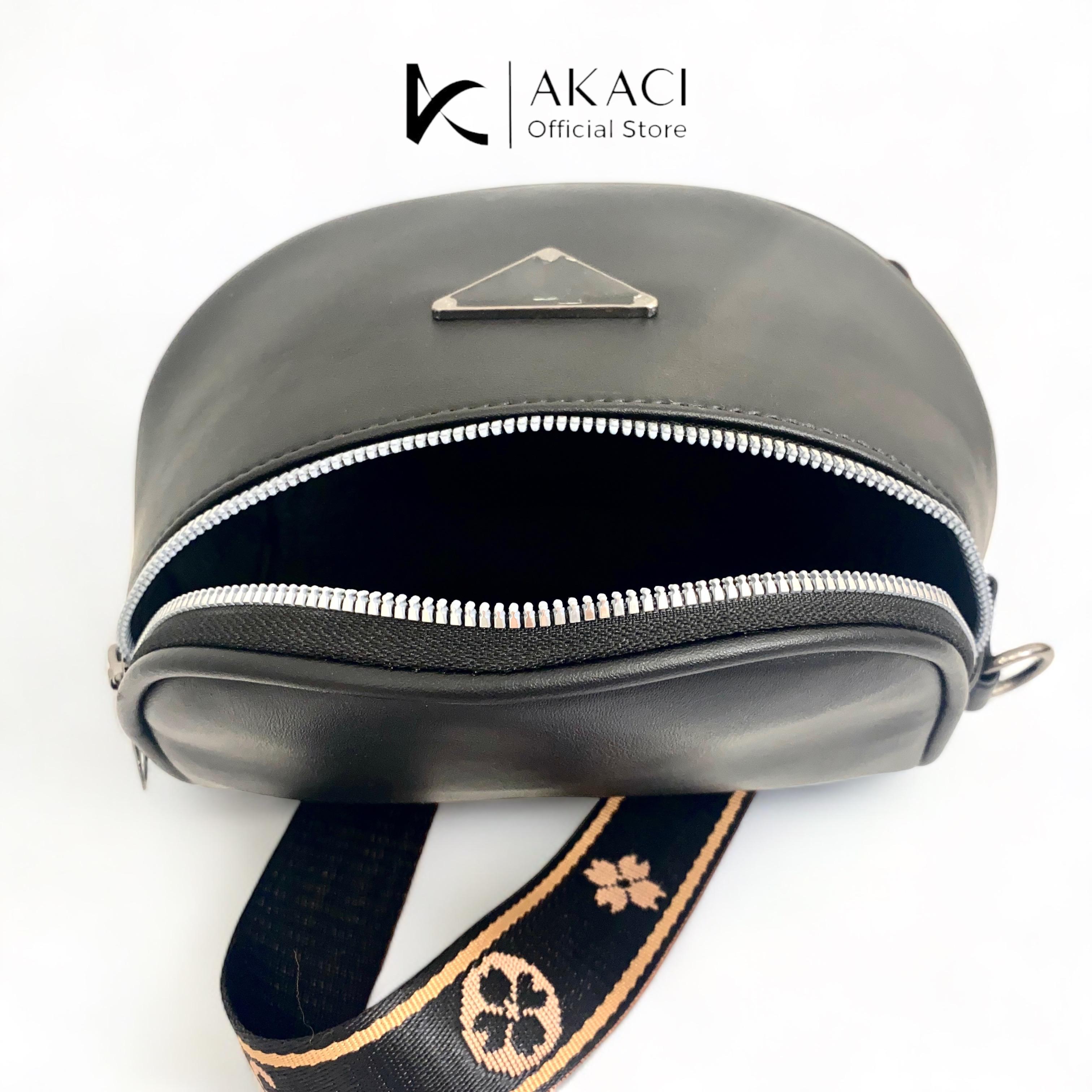 Akaci store | Cangki Tas selempang bahu 09-8271 Bahan Ms 1 Ruang kekinian slingbag pesta ibu murah Terbaru bumbag Wanita