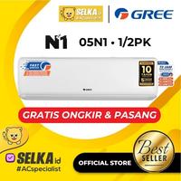 Gambar AC GREE GWC-05N1 / 05N1A + PASANG AC SPLIT 1/2 PK DELUXE STANDARD BLACK DIAMOND FIN - PASANG 0.5mm dari Selka ID Specialist AC Kota Administrasi Jakarta Barat 1 Tokopedia