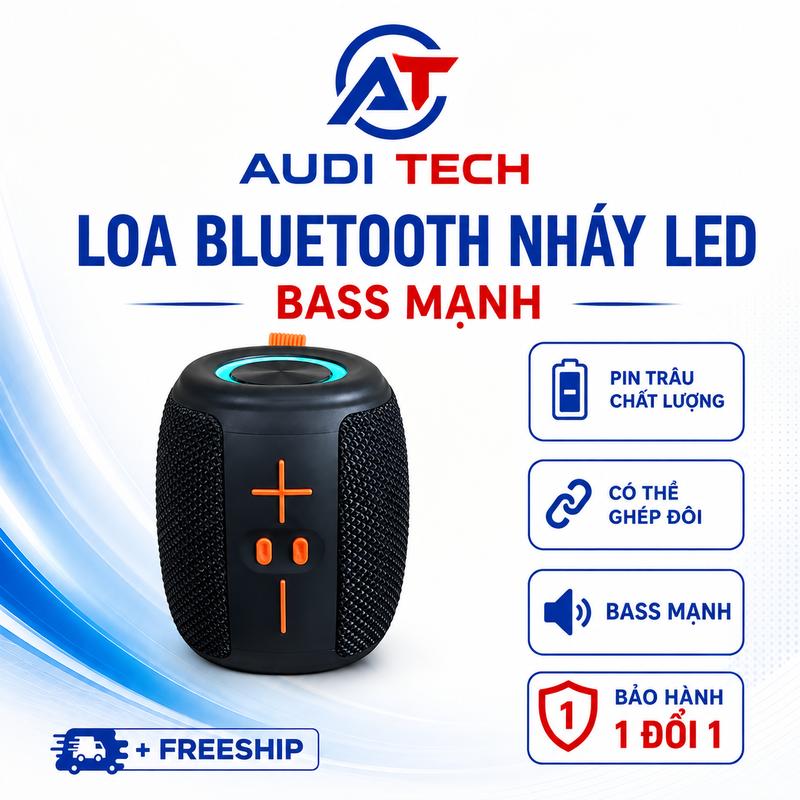 [ĐỘC QUYỀN VINHBANHBO] Loa bluetooth S883  Nâng Cấp Bass Mạnh Công Suất 8w Âm Thanh Siêu Trầm  Pin Trâu Chống Nước