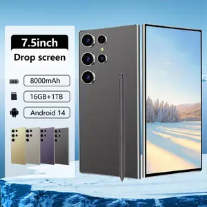 [Flash Sale]  S 25 Ultra HP Asli Gaming Android 14.0 Layar 7.5 Inci Besar 8000mAh Baterai Kamera Ganda 72MP+108MP RAM 16GB ROM 1TB 5G Bisa COD Cicilan