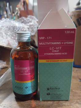 Product Review of LC-VIT Syrup (Multivitamins + Lysine) – Vitamin A, D3, B-Complex, C + Lysine For Pets from n**a 0