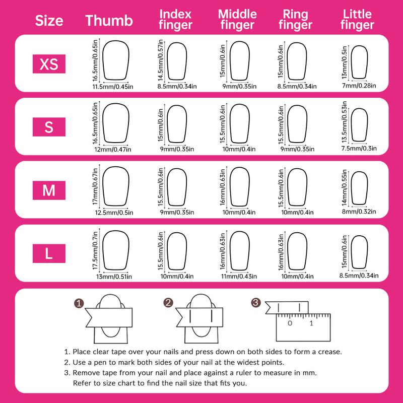 Product Introduction of 【NO.35-67】【BUY 2 GET 3】10pcs Handmade Press-on nails Short nails Hand drawn Fake nails Bundle Reusable Removable 0