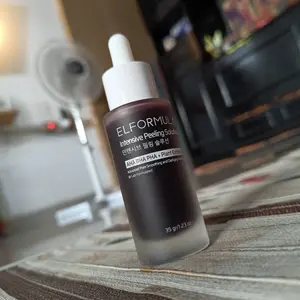 ELFORMULA Intensive Peeling Solution - Peeling Serum Exfoliating Dark Spot Eksfoliasi Wajah Berminyak Mencerahkan Kusam dan Mengangkat Sel Kulit Mati dan  Kotoran Pha Scrub Extract Melembutkan Exfoliasi Perawatan Pencerah Facial