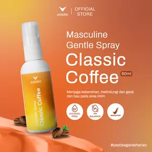 NEW - Avero Masculine Gentle Spray - Classic Coffee 60ml