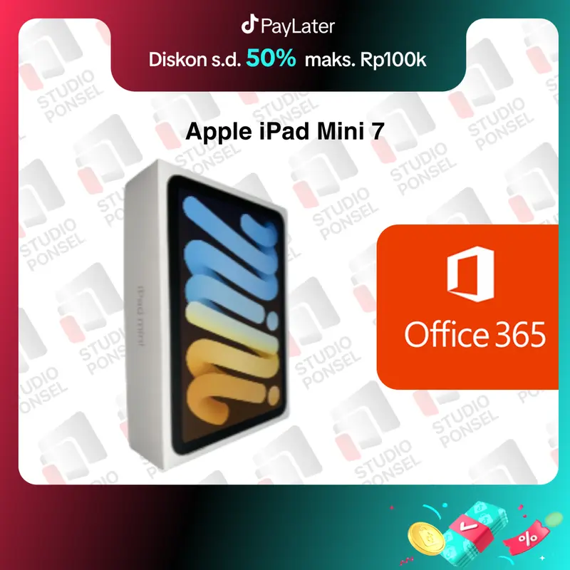 LIVESTREAM Apple iPad Mini Wi-Fi Only 128GB Garansi Apple  Starlight