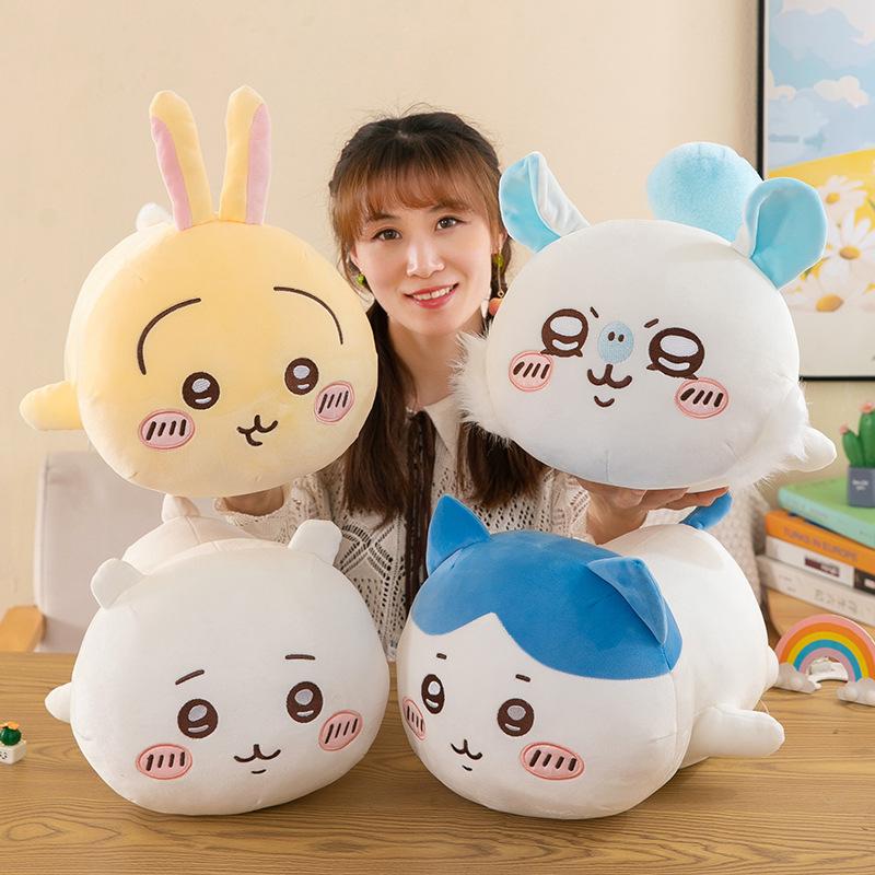 Búp Bê Usaki Chikawa Đồ Chơi Nhồi Bông Gối Ôm Ji Kawa Búp Bê Gấu Bông Gối Sóc Bay Hachi usagi big plush bear gấu miniso chiikawa chiikawa plushies momonga plushies Thú nhồi bông