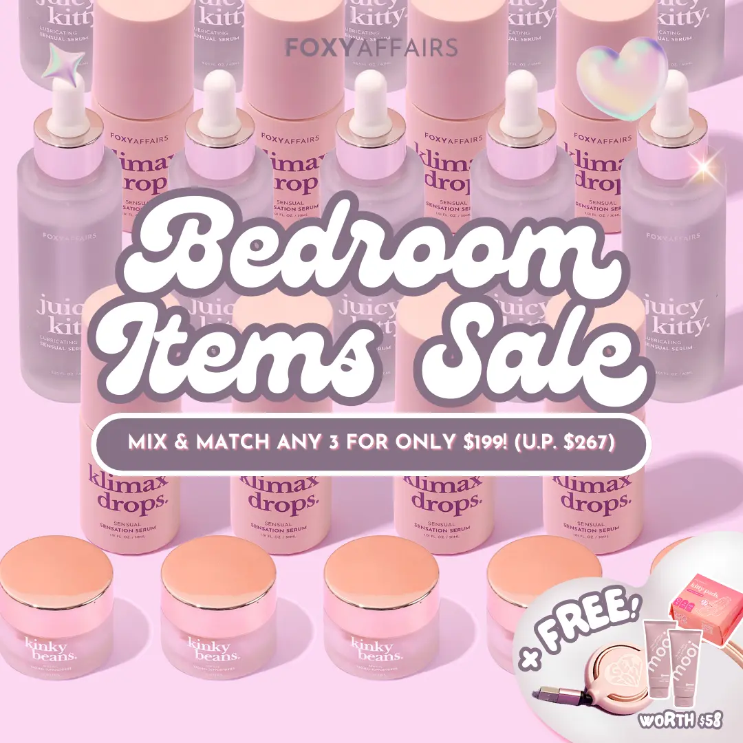 FOXY AFFAIRS BEDR00M SPECIALS - LIVE ONLY MIX & MATCH DEAL