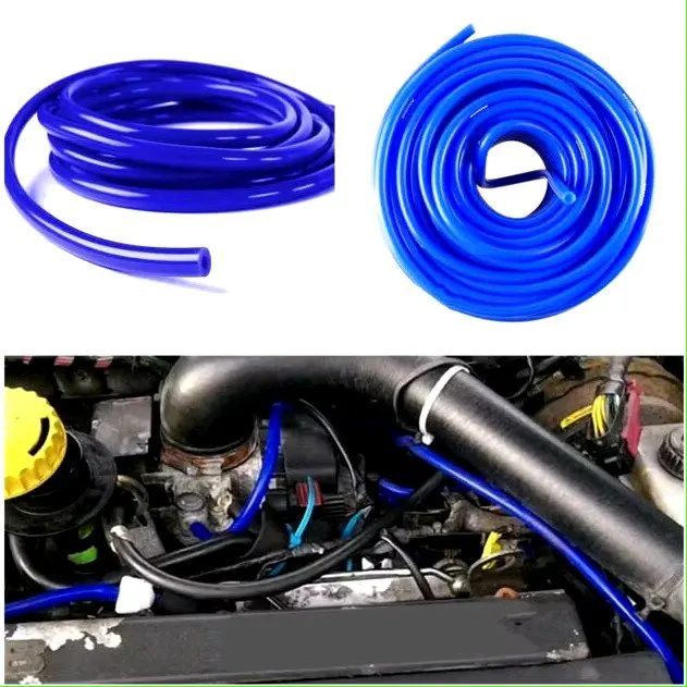 Selang Hawa Vacum Silicon Hose Samco Panjang 50cm untuk Mesin Kendaraan Motor dan Mobil - Biru Selang Engine Car