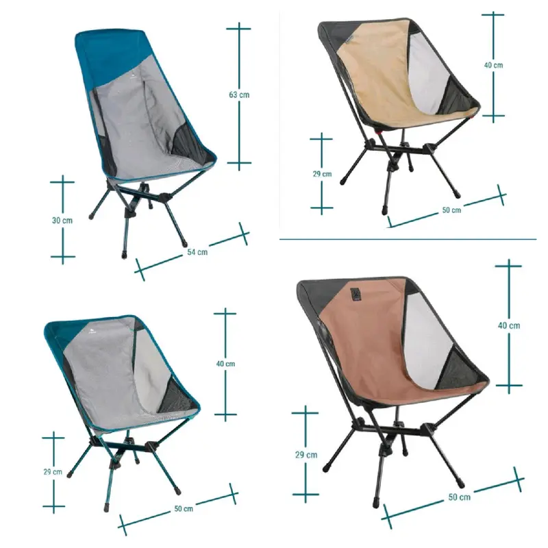 Kursi camping lipat super compact - Quechua 5