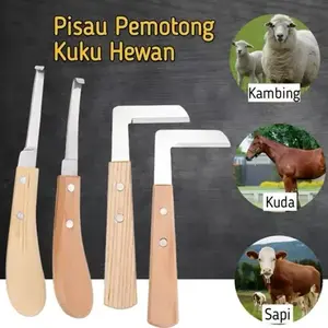 Pisau Pemotong Kuku Ternak – Alat Potong Kuku Sapi, Kuda, Domba Tajam & Kuat COD