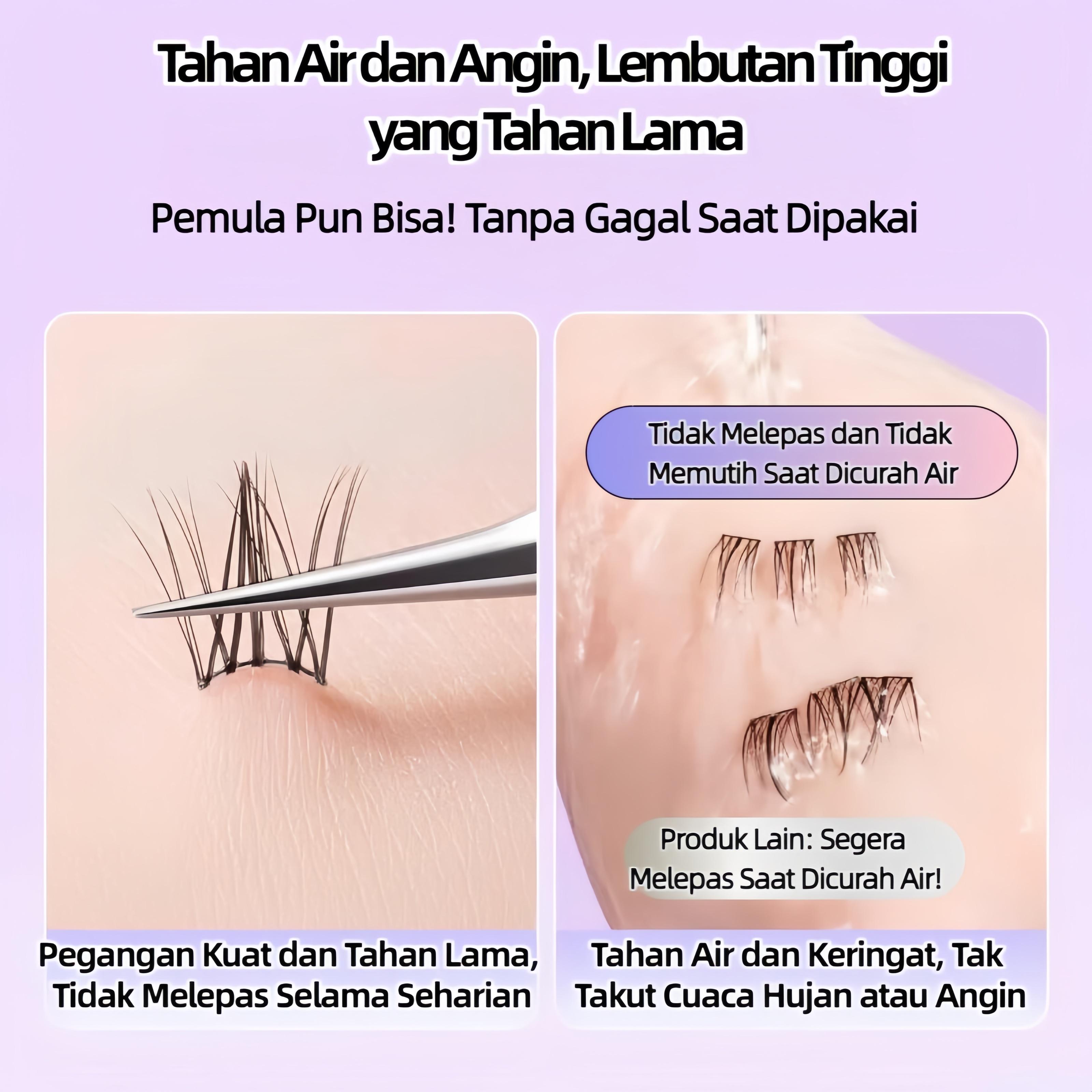 Breezy Bulu Mata Wanita Untuk Pemula Mudah Dipakai Cocok Semua Acara Langsung Bikin Mata Lebih Besar Beli 1 Dapat 3 Lebih Hemat Lem Tahan Lama Bulumata Eyelash Wajah