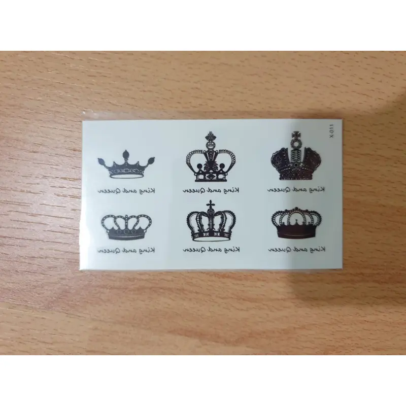 Tato Temporer Temporary Tattoo Tato anti air Sticker Air Premium Quality 100% Barang Import 1