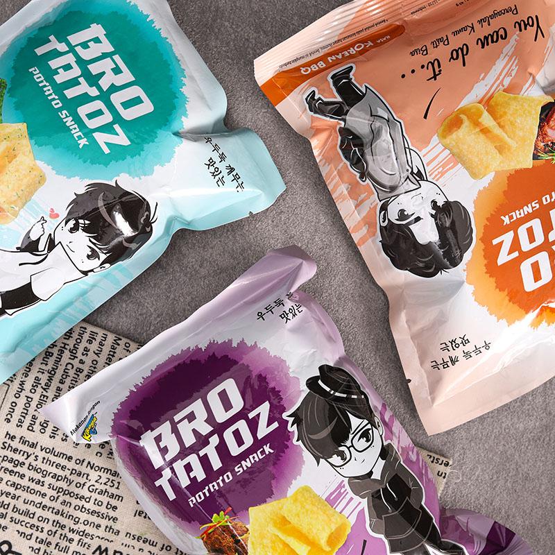 PAKET BROTATOS 15 PCS ANEKA RASA Rendahlemak Rendah gula snack makanan ringan potatochips Snacks Food Cemilan Pedas Keripik PisangKripik Banana Kentang Manis 6