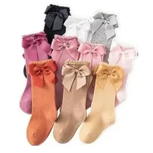 PreciousOne - Kaos kaki panjang anak / kaos kaki bayi  motif gelombang pita kualitas premium