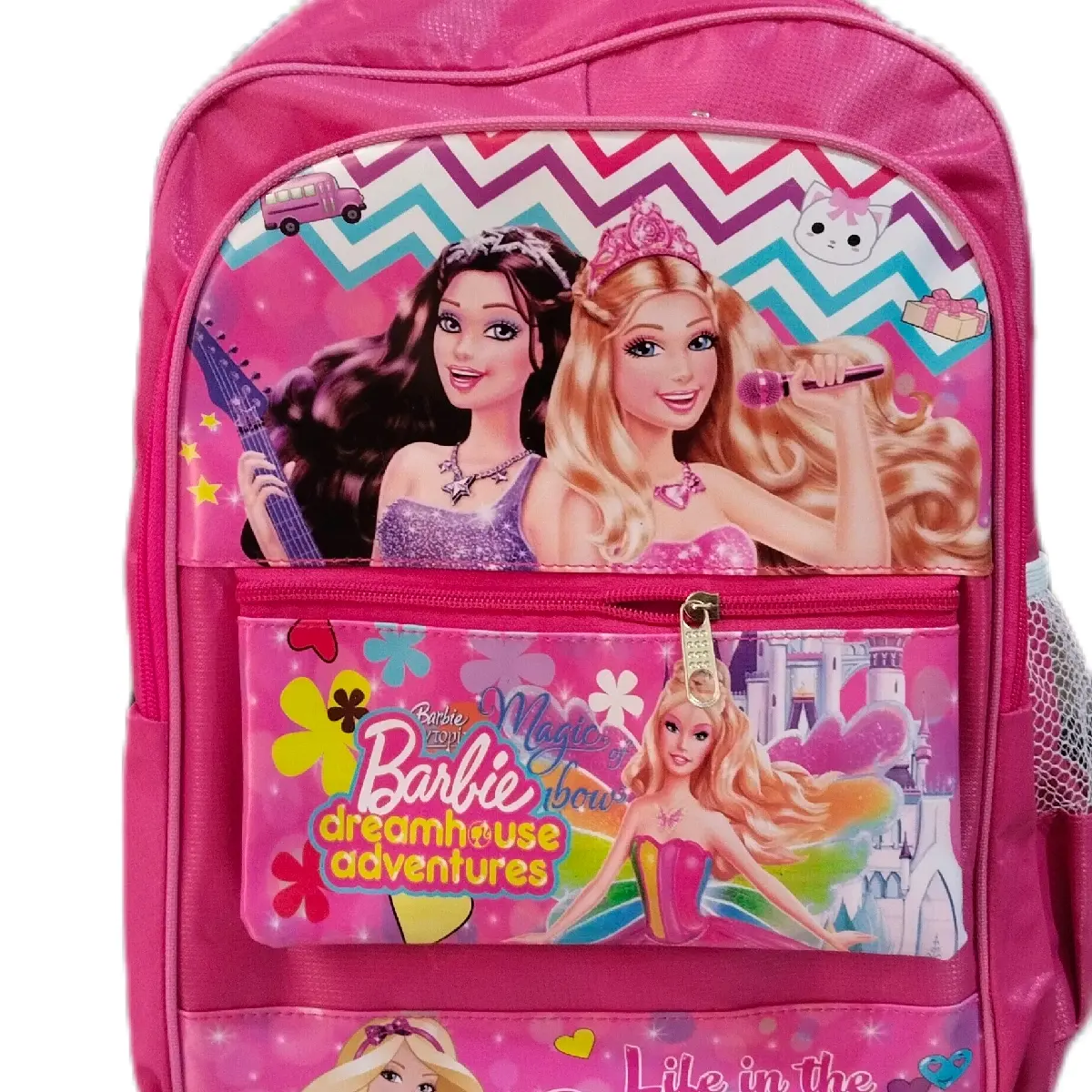 Tas Anak Paud dan TK Polos dengan Printing Depan Berkualitas - Fashion