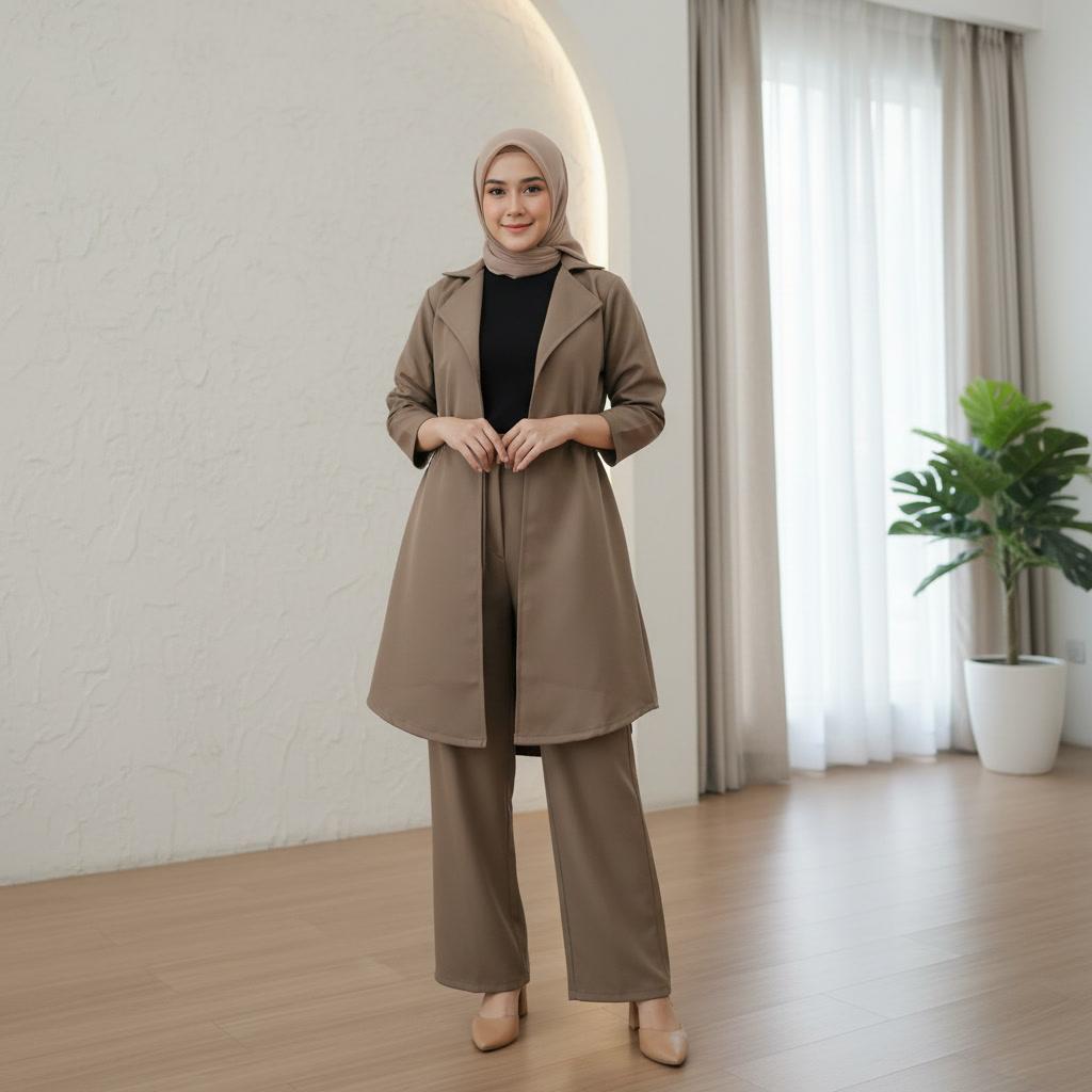 Viona Setcel Blazer - Blazer celana - SETCEL Bahan wool - Setcel 2026 terbaru Viona Setcel Blazer - Blazer celana - SETCEL Bahan wool - Setcel 2026 terbaru