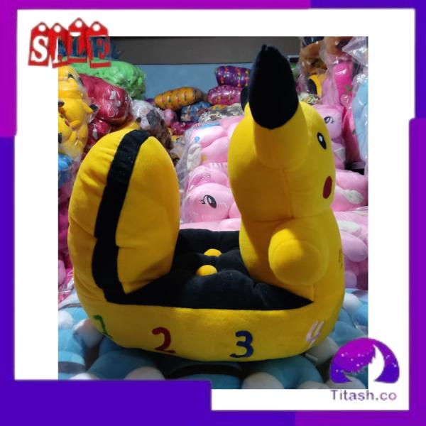 Mainan Anak Boneka Sofa Odong Odong Karakter Hello kitty Kuda poni doraemon Jumbo Bisa Di Naikin Lucu dan Lembut 2