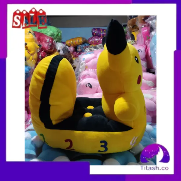 Mainan Anak Boneka Sofa Odong Odong Karakter Hello kitty Kuda poni doraemon Jumbo Bisa Di Naikin Lucu dan Lembut 2