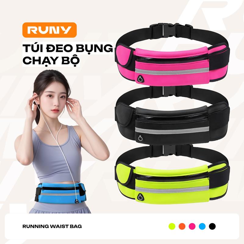 Túi Thể Thao đeo bụng, Đai Đeo Bụng Nam Nữ Sport Đa Năng Đựng Điện Thoại Tập Gym Chạy Bộ, Đi Xe Đạp , Leo Núi Chơi Thể Thao 1