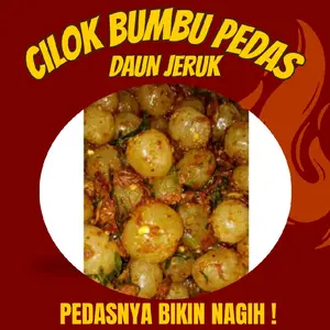 Cilok bumbu pedas daun jeruk Food