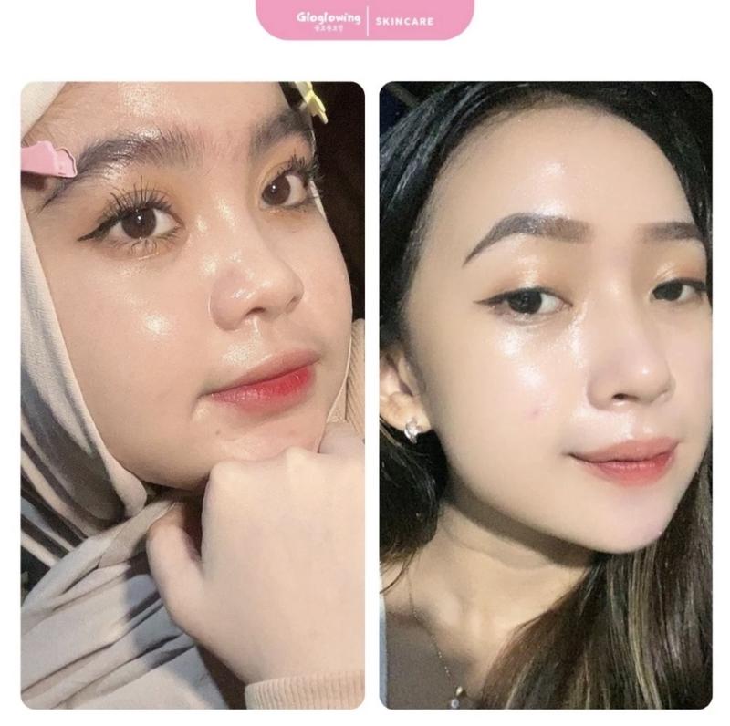 Product Introduction of Gloglowing Night Cream Whitening Kinclong Booster Glowing BPOM 10g 1