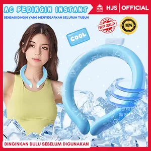 [HJS]  Alat Pendingin Leher Olahraga / Cool Neck Ice pack pillow ring / Cincin leher bantal pendingin memberikan sensasi sejuk saat cuaca panas / Neck Wrap Cooling Series / Pendingin Leher
