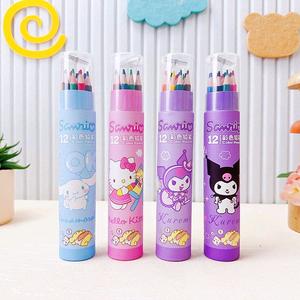 Pencil Color Oil Drawing Pen set Color Pencil 12 color 24 Hand painted pencil children color lead
