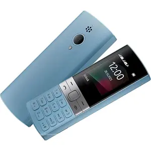 ponsel hp 150 2023 layar besar terbaru handphone 150 new feature phone biru
