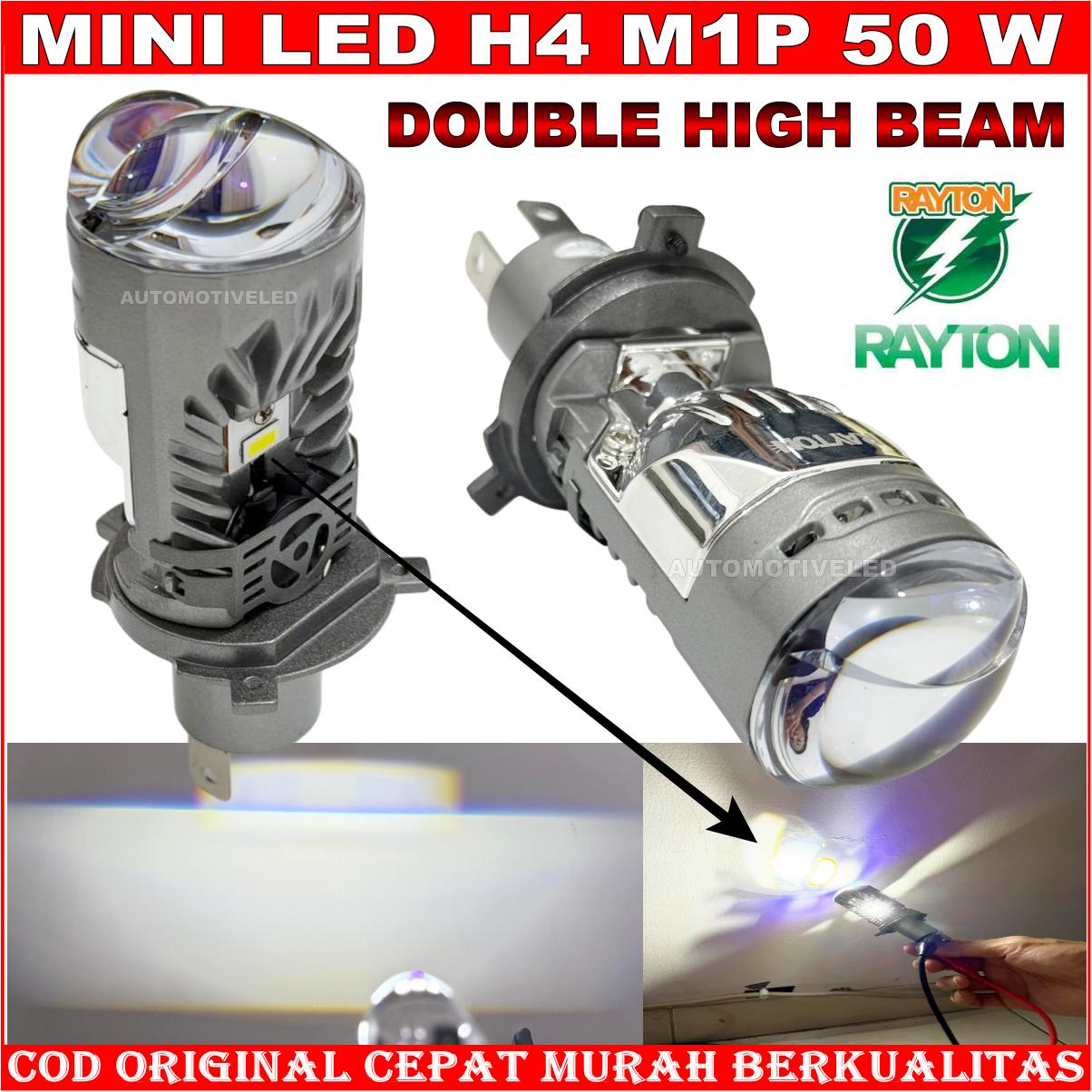 ORIGINAL RTD RAYTON MINI LED H4 M1P DOUBLE HIGH BEAM BLUELENS MOTOR MOBIL