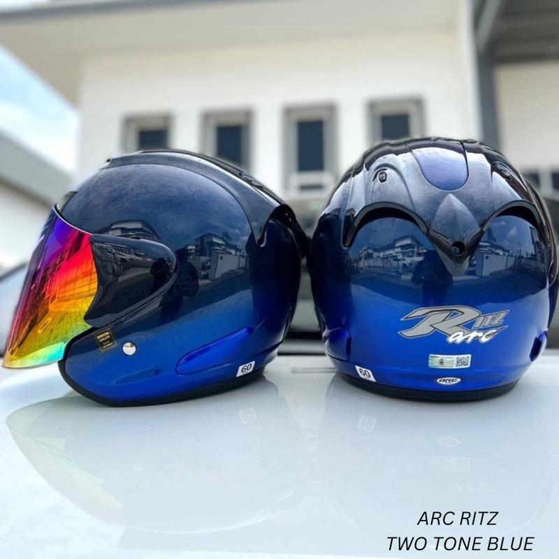 ARC Ritz Two Tone Blue Helmet | Original ARC Helmet Singapore - TikTok ...