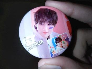 Product Review of kpop pin peniti (dapet pc + freebies) from h**e 2