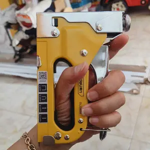 Deli Tools Staples Tembak / Stapler Gun  Tacker 4 in 1 DL238004 Alat Stationery