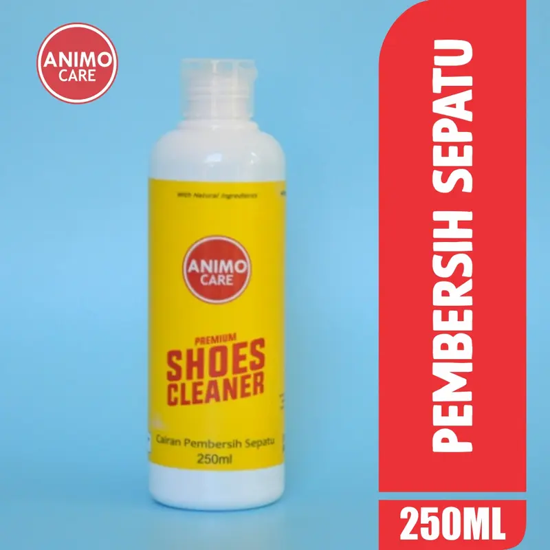 Animo Shoes Cleaner - Pembersih Sepatu 250ML Shoe Putih 0