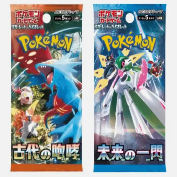 Pokémon sv4k & sv4m - Future Flash & Ancient Roar Japanese Packs