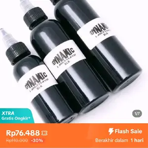 set jarum tatto dan tinta