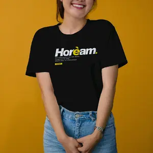 Kaos Tulisan Sunda Hoream Baju Distro Jampe Pamake