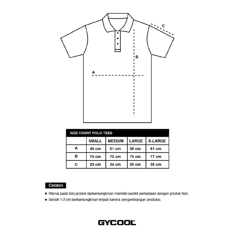 T-shirt Polo Oversize Dimension  | Always | Kaos Polo Shirt | Lengan Pendek | Pria Wanita Unisex |Kaos Polos Berkerah | Katun | Gycool Distro Casual 3