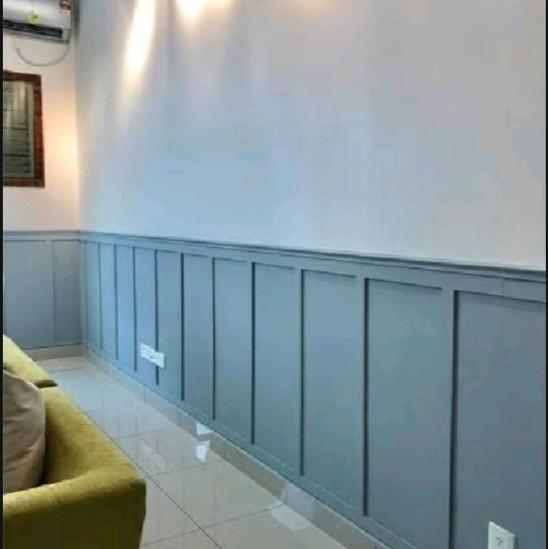 10 Pcs Hiasan Dinding Batten List HMR Tebal 6mm Ukuran 5x100cm 0