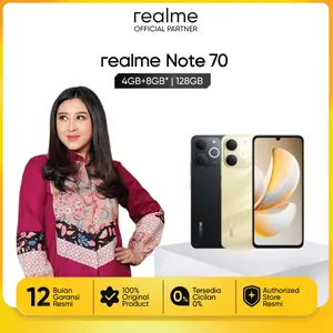 [ERRIN EXCLUSIVE] realme Note 70 4GB+8GB*|128GB | Titan Battery 6300mAh | Shock Resistance Military Grade | Ultra Slim Design