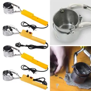 300watt Alat Pelebur Timah Terbaru Solder Pot Besar Portable Tungku Pelebur Logam Solder Suhu Adjustable