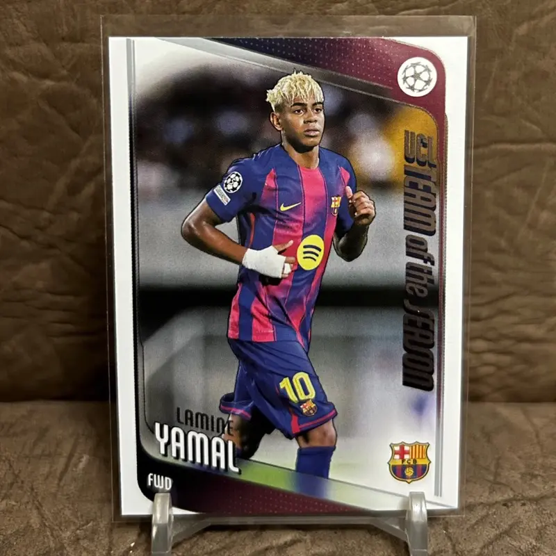 Kartu Bola UCL Team Of The Season Topps UEFA Club Competitions 25/26 Flagship