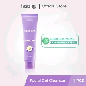 Facetology Triple Care Facial Gel Cleanser Sabun Cuci Muka 100Ml