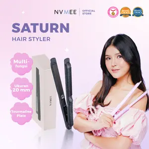 NVMEE - SATURN Catokan Rambut Multifungsi Catokan Lurus Blow Curly Hair Straightener & Curler