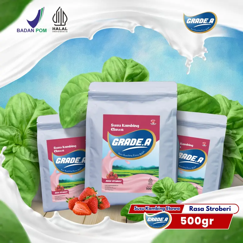SUSU KAMBING ETAWA BUBUK GRADE A KEMASAN 500gr ALL VARIAN 7