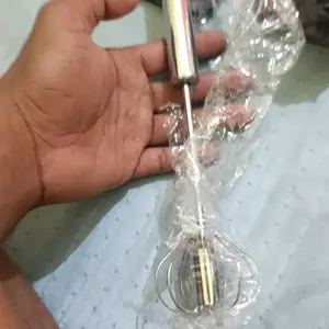 Better Beater/Manual Presed/pengocok Telur/manual Mixer Full Stainless Ganggang Warna