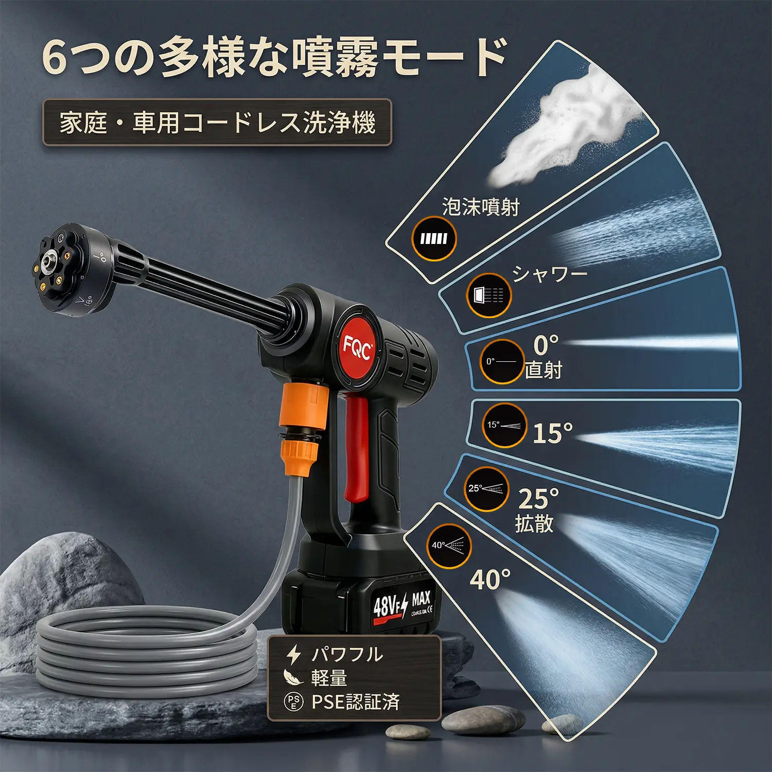 新品 高圧洗浄機軽量版 コードレス9MPa ハンディPSE認証済み 未使用品 高圧洗浄機【2026年新登場・軽量版・コードレス・9MPa】ハンディ高圧