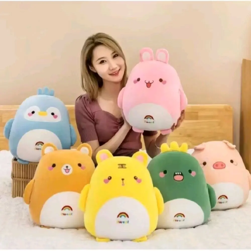 Bantal Korean Bantal Animal Bear Penguin Rabbit Dinosaurus Terbaru Boneka Mewah Uk 30 Cm Murah Dolls